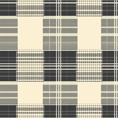 Plaid pattern with alternating dark and light squares in a stylish, modern design.