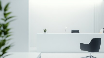 Hair restoration consultation with a dermatologist in a minimalist clinic. Featuring care and personalized solutions