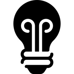 Light Bulb Sign, Idea Icon