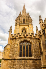 Fototapeta premium University Church of St. Mary the Virgin in centre of Oxford, UK