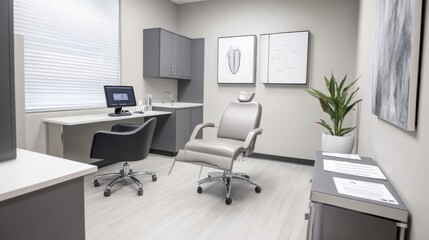 Hair restoration consultation with a specialist in a clean, professional office. Featuring personalized care and expertise