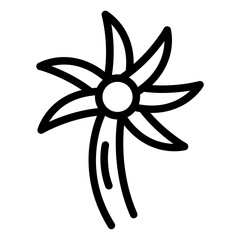 Palm Tree Vector Icon