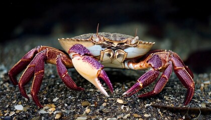 Here’s a detailed prompt for an image of a triangle tanner crab:

