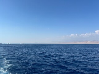 Obraz premium Mediterranean Sea Red Sea in Egypt