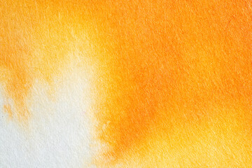 Abstract orange watercolor style Japanese paper background material