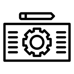 Rapid Prototyping Vector Icon