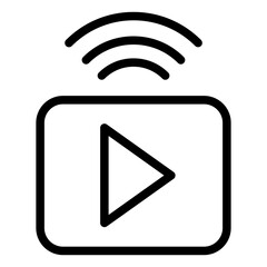 Smart Media Vector Icon