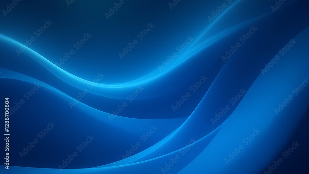 Poster abstract blue background with white dot pattern and gradient texture - technology-inspired light and