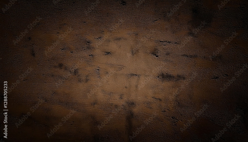 Poster textured dark brown wall with subtle patterns, ideal for background, graphic design, and abstract pr