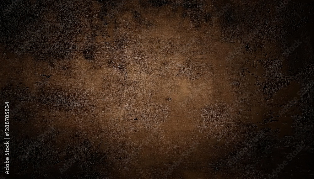 Aufkleber textured dark brown wall with subtle patterns, ideal for background, graphic design, and abstract pr
