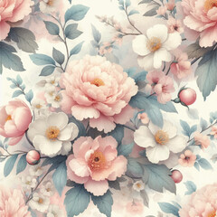seamless floral pattern