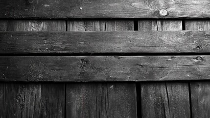 Fototapeta premium Dark wooden planks creating a simple textural and natural background