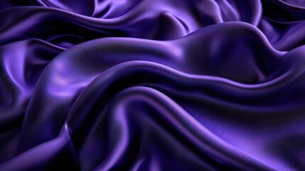 Fototapeta premium A luxurious silk-like purple gradient background with a smooth blend of warm magenta and cool violet, creating an elegant and soft-touch aesthetic