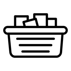 Shopping Items Vector Icon