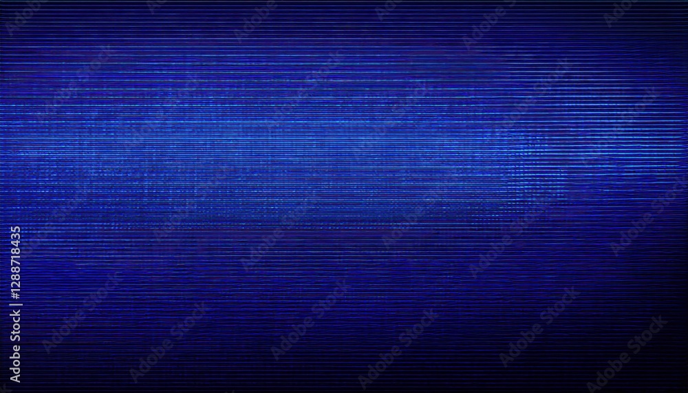 Poster abstract blue textured background with horizontal lines, digital art for design, graphic use in mode