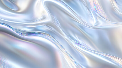 digital texture with transparent holographic patterns and blue reflections 