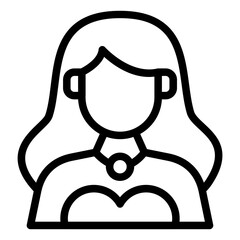 Actress Vector Icon