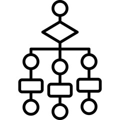 Algorithm Icon Vector Element