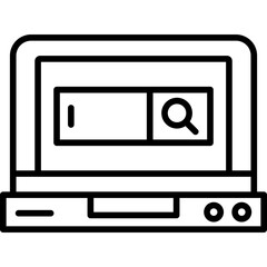 Web Search Icon Vector Element