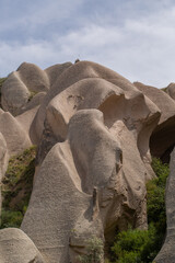 Cappadocia’s colorful rock formations, shaped by wind and water erosion, create a surreal landscape. Layers of volcanic rock reveal history, while valleys and cliffs form an awe-inspiring natural wond