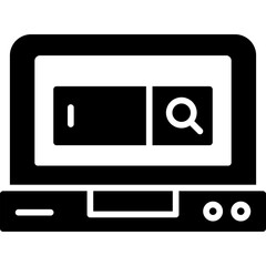 Web Search Icon Vector Element