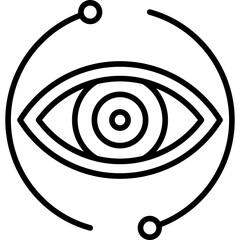 Vision Icon Vector Element