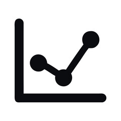 Icon user interface analytics chart