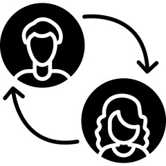 Peer Review Icon Vector Element