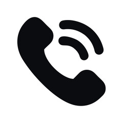 Obraz premium Icon user interface phone call