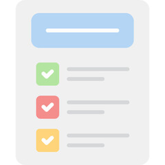 Obraz premium Evaluation Icon Vector Element