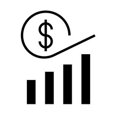 Financial Growth icon Design