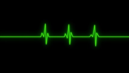 Heartbeat pulse icon illustration. Cardiology heartbeat concept. 