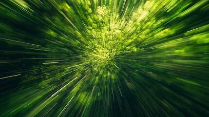 Obraz premium Organic Mossy Tones Creating an Earth-Inspired Speed Line Background
