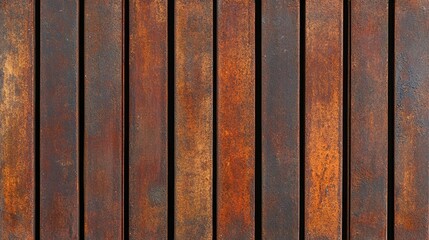 Close-up of weathered wooden planks with rich textures and hues, ideal for rustic design projects