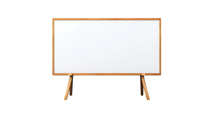 Clean whiteboard on green plaid background, ideal for presentations, brainstorming, and visual communication