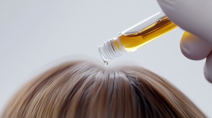 Hair restoration procedure in a clean beauty clinic. Featuring rejuvenating treatments and expert care