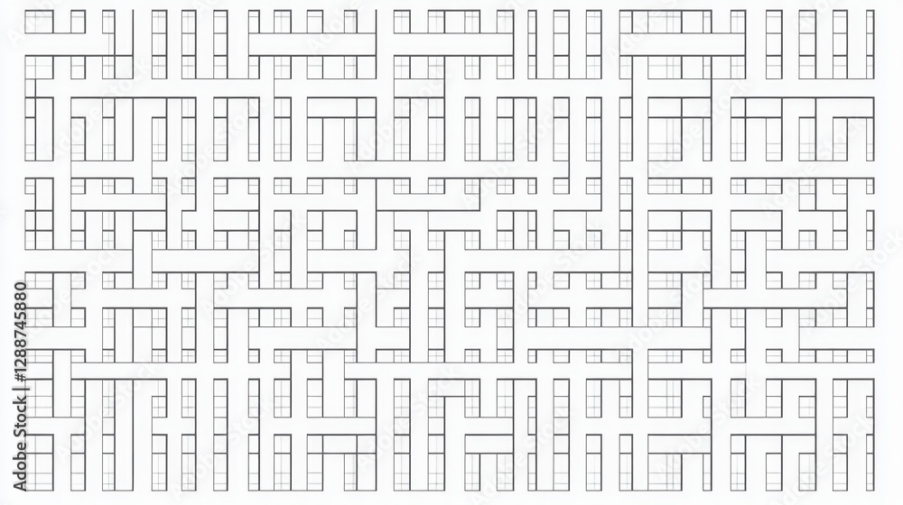 Poster creating a clean and simple pattern of straight lines design studio graphic art minimalist environme