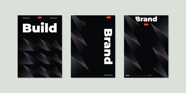Modern Geometric Business Presentation Templates. Minimalist Geometric Cover. Flyer Design. Poster. Banner. Background. Brochure. Catalog. Magazine. Notebook.