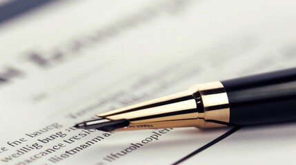 A professional image of a business loan agreement with a seamless white background, perfect for branding, packaging, and advertising