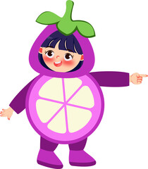 Fruit Character Illustration