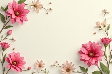 Subtle floral motif subtly repeats on a neutral backdrop , clean, repeating, subtle