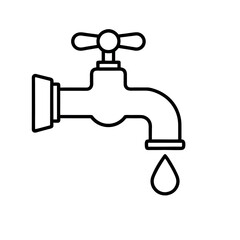 tap with drop of water