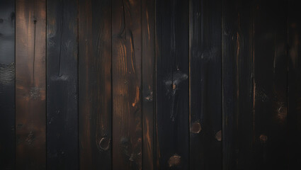 Vintage Distressed Wood Texture – Realistic Rustic Wooden Surface with Deep Brown Tones and Natural Imperfections