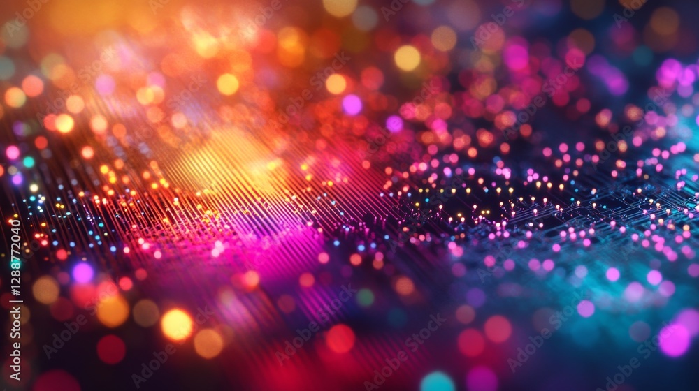 Aufkleber exploring tiny semiconductor nanoparticles closeup analysis of their structure and properties