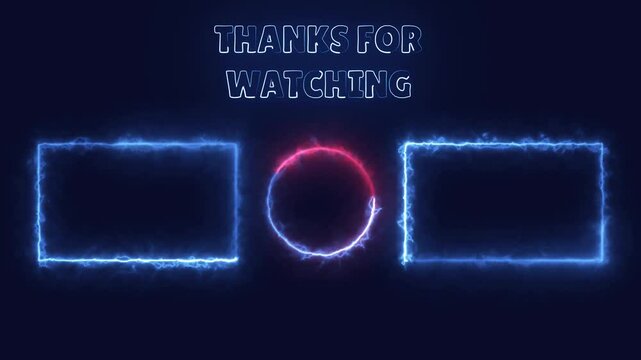 SABER EFFECT YOUTUBE END SCREEN - YOUTUBE OUTRO / Animated YouTube end screen