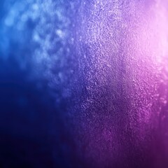 Fototapeta premium A mesmerizing close-up of shimmering purple and blue waters, their textured surface softly blurred into a dreamy, ethereal glow, enshrouded in a delicate layer of light purple mist