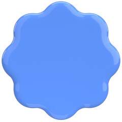 Price tag. Text box. 3D illustration.