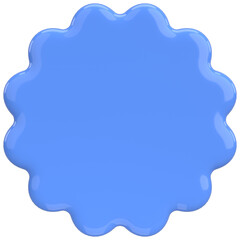 Price tag. Text box. 3D illustration.