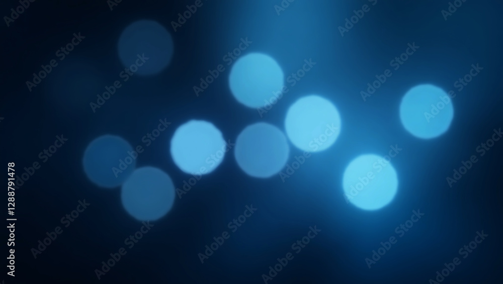 Aufkleber abstract blue background with white dot pattern and gradient texture - technology-inspired light and