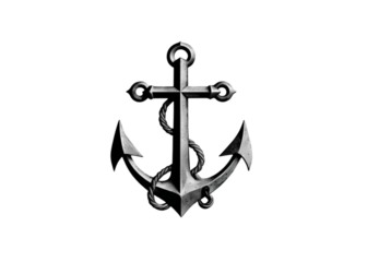 Iron anchor cross unites hearts.png